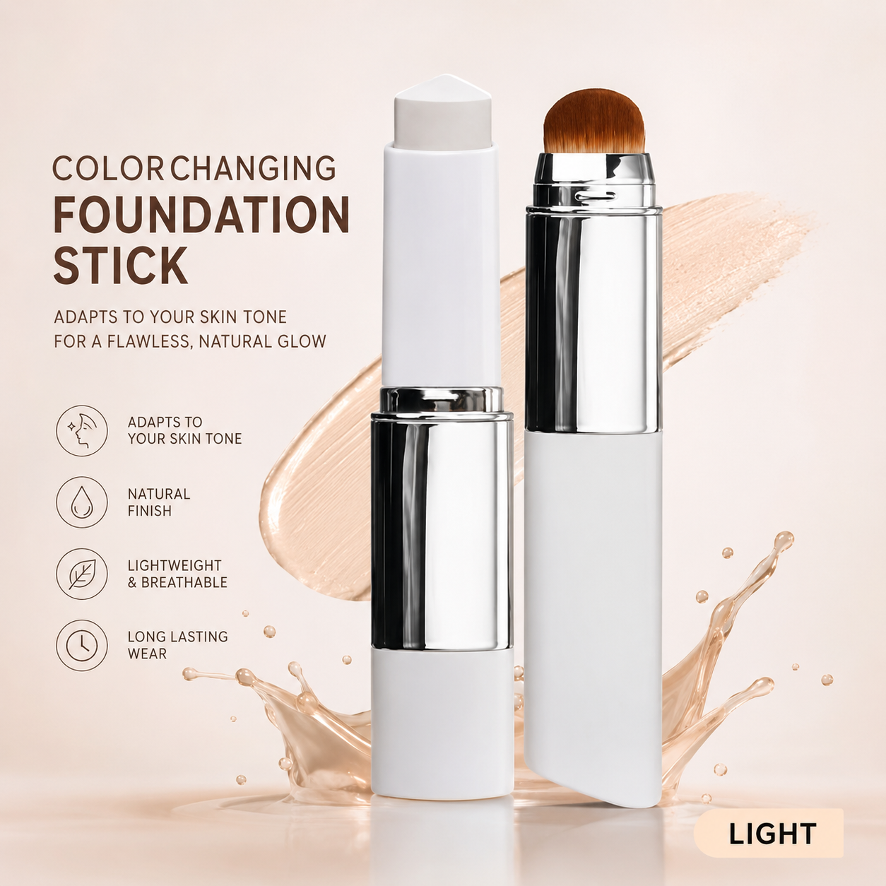Color Changing Foundation Stick